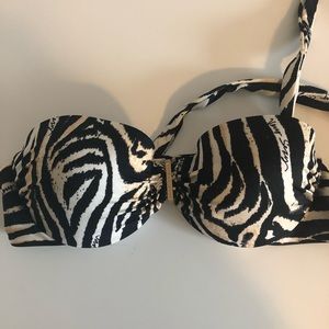 VS TIGER PRINT BIKINI TOP